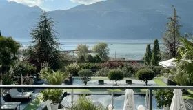 Photo de la chambre supérieur la Chambotte des Suites du Lac à Aix les Bains.