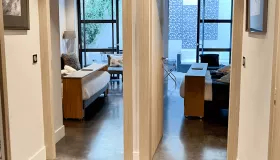 Photo de la chambre familiale les Bauges des Suites du Lac à Aix les Bains.